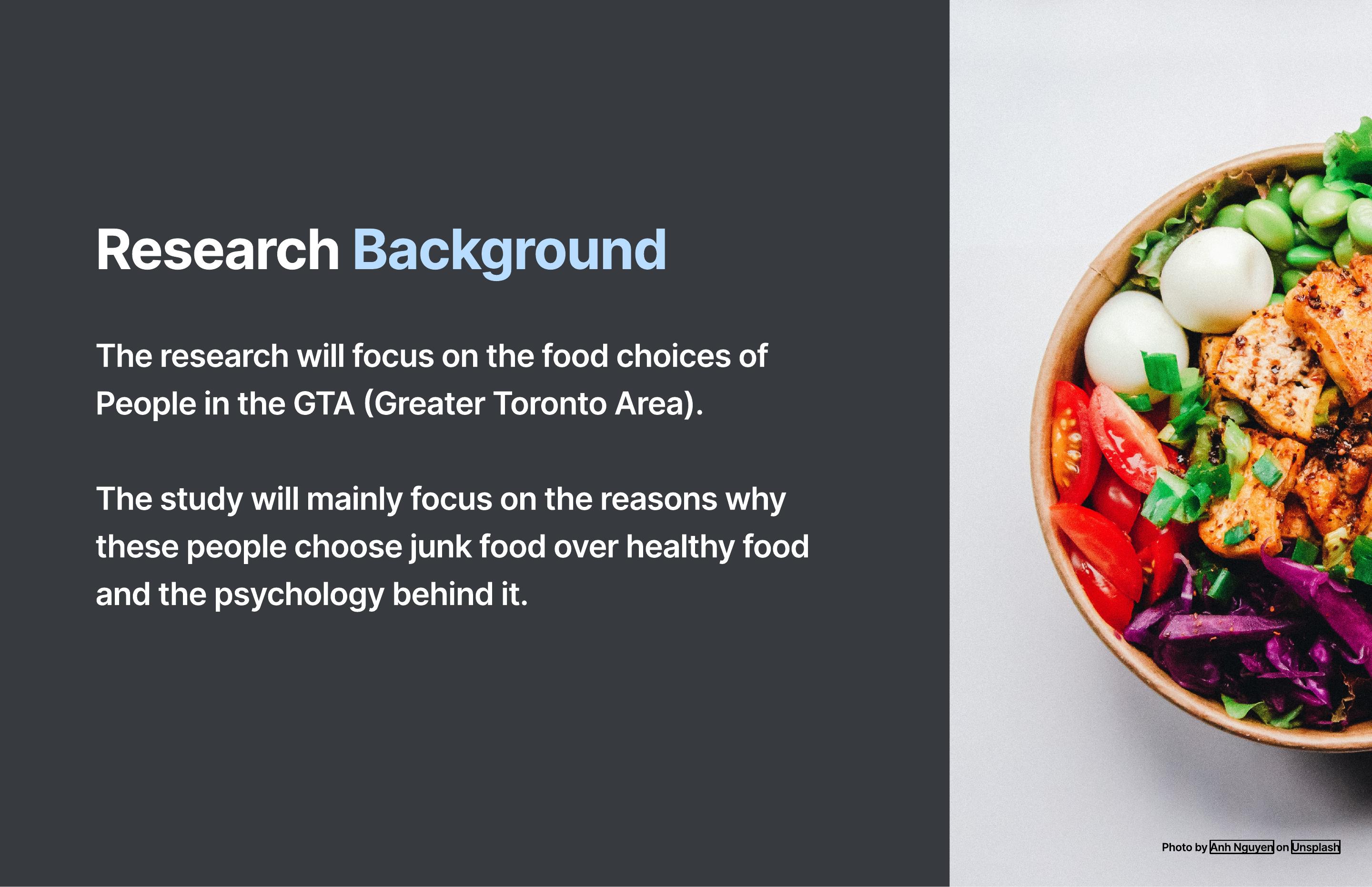 Research background